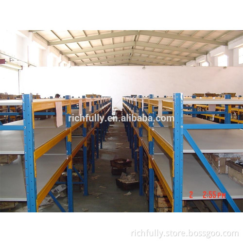 Export China manufactory Medium duty warehouse racking with steel plate